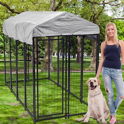 Ellie-Bo Dog Crate Dog Cage For Dogs from Small to Large, Foldable Puppy Crates with Cushion, Non-Chew Metal Removable Tray Folding 2 Door Crate, Extra Large Size 42-inch (107cm) Black. 1,338. £7742 (£77.42/count) Was: £90.23. Get it tomorrow, 2 Feb. FREE Delivery by Amazon. Small Business. 
